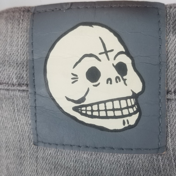 Cheap Monday Grey 5-Pocket Jeans Narrow Fit - Picture 2 of 5